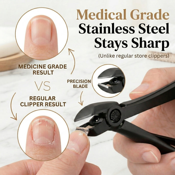 Susterra ® Nail Clipper for Seniors | Cuts Thick Nails With Less Effort