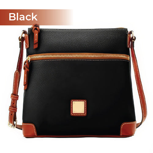 Women’s Retro Pebble Leather Crossbody Bag