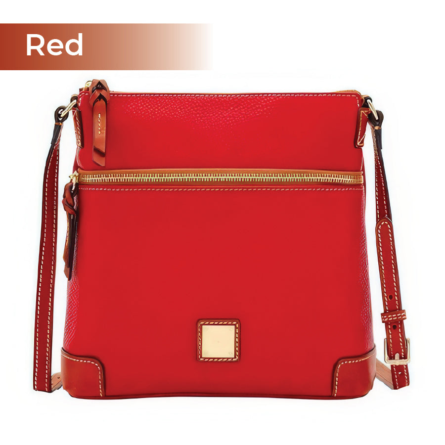 Women’s Retro Pebble Leather Crossbody Bag