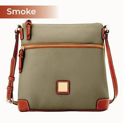 Women’s Retro Pebble Leather Crossbody Bag