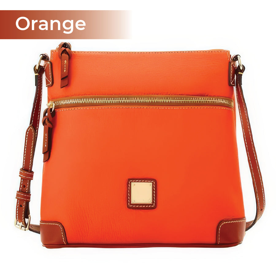 Women’s Retro Pebble Leather Crossbody Bag