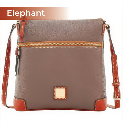 Women’s Retro Pebble Leather Crossbody Bag