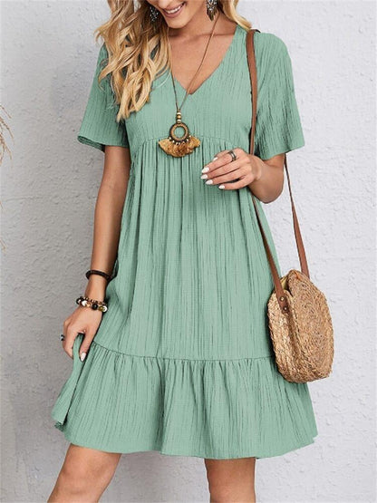 💥Dress with loose waist lacing