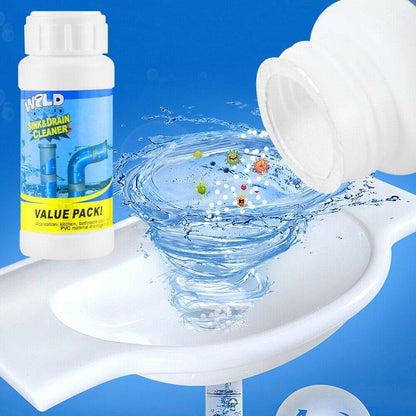 Set of 4 (400g) – Powerful cleaning powder for sinks and drains