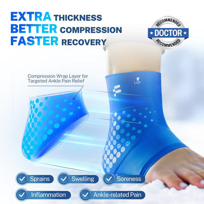 Fitomo FMAC1 Ankle Ice Pack Wrap