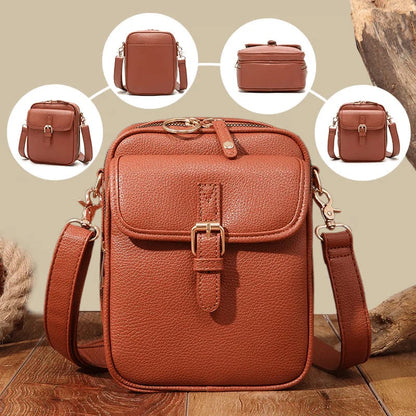 Crossbody Leather RFID Bag