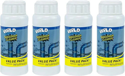 Set of 4 (400g) – Powerful cleaning powder for sinks and drains