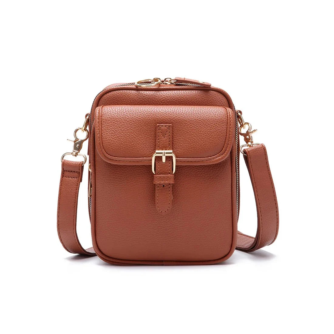 Crossbody Leather RFID Bag