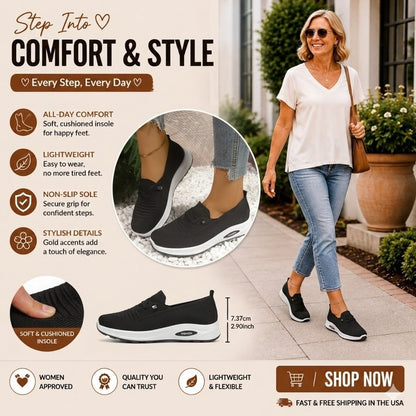 Women Trainers Without Laces - Orthopaedic Shoes