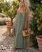 Effortless Elegance: Women’s Sleeveless Linen Maxi