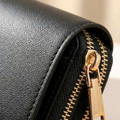 Vegan Compact Touchscreen Crossbody Bag
