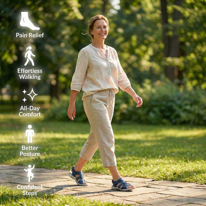 Orthopedic Sandals, Finally Walk Without Foot Pain