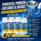 Set of 4 (400g) – Powerful cleaning powder for sinks and drains