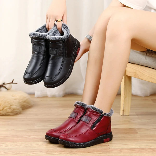 Women's Waterproof Non-slip Cotton Boots