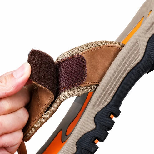 SORRENTO LEATHER SANDALS