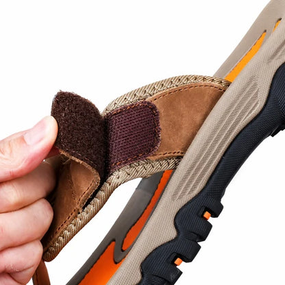 SORRENTO LEATHER SANDALS