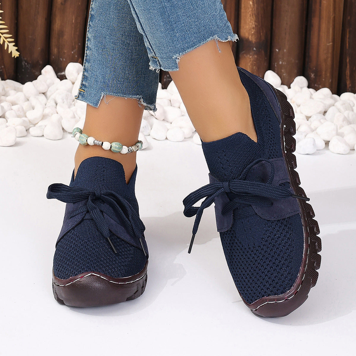 🔥Women's comfortable flat non-slip soft sole casual shoes (Up to 60% Off)