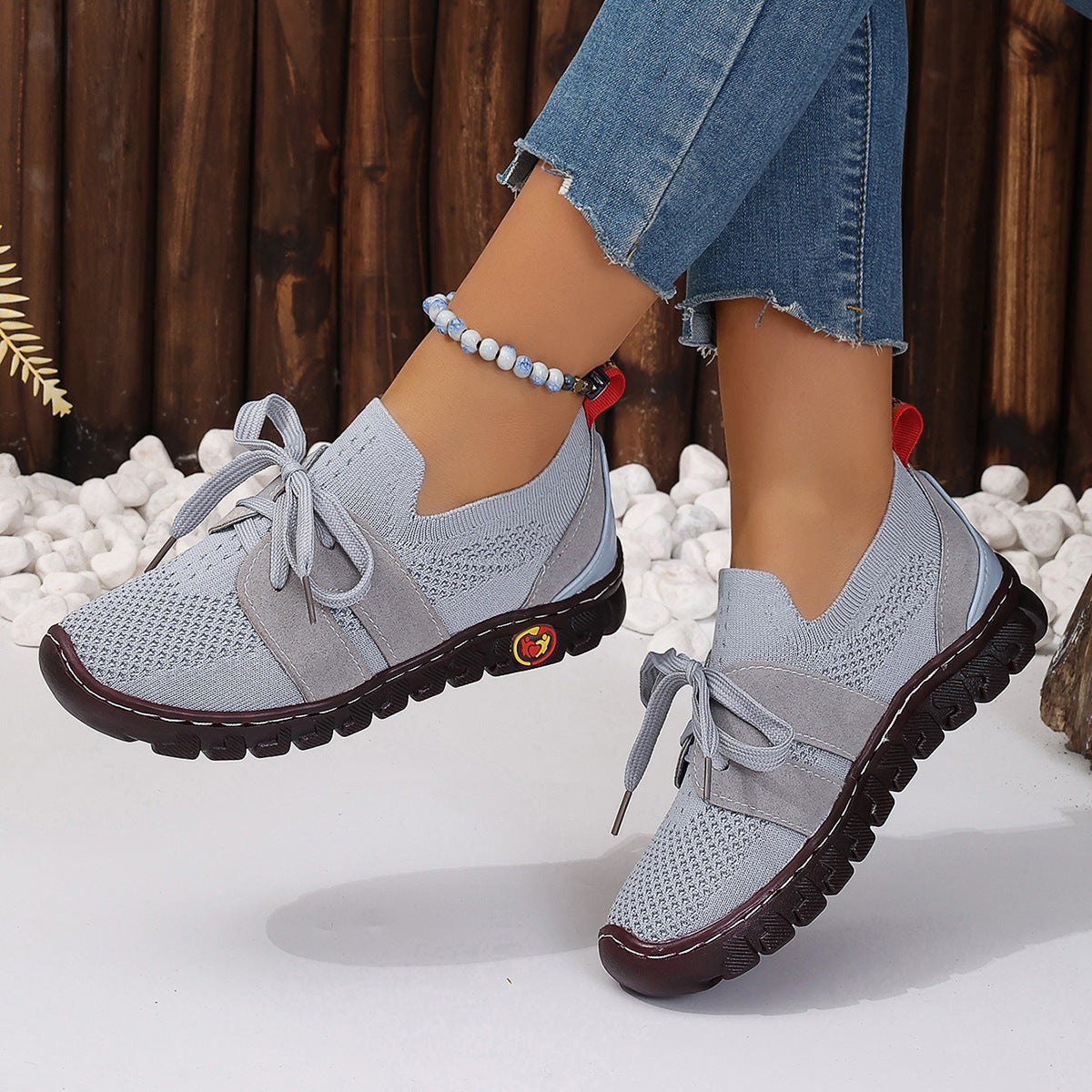 🔥Women's comfortable flat non-slip soft sole casual shoes (Up to 60% Off)