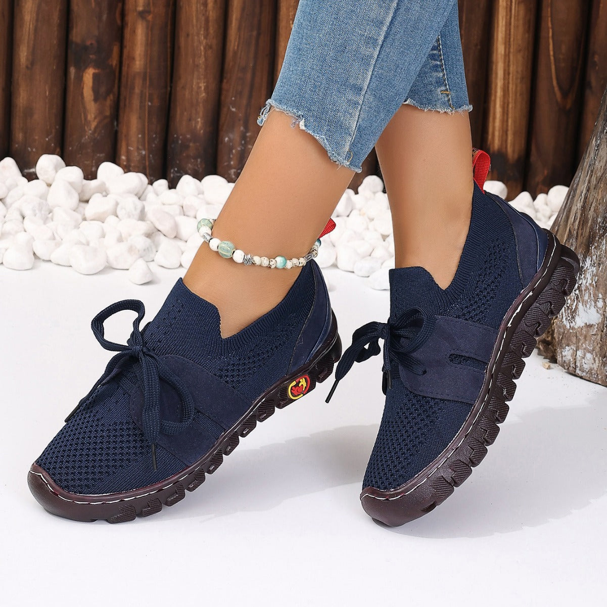 🔥Women's comfortable flat non-slip soft sole casual shoes (Up to 60% Off)