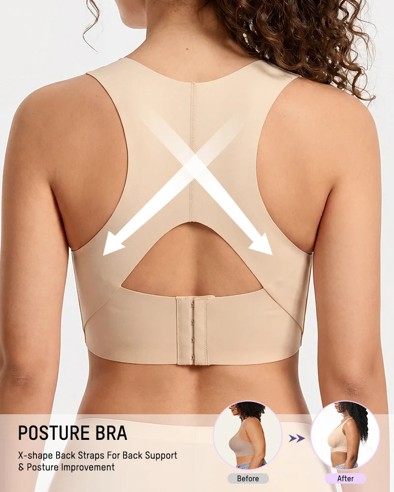 Posture Support Wireless Sports Bra