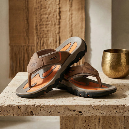 SORRENTO LEATHER SANDALS