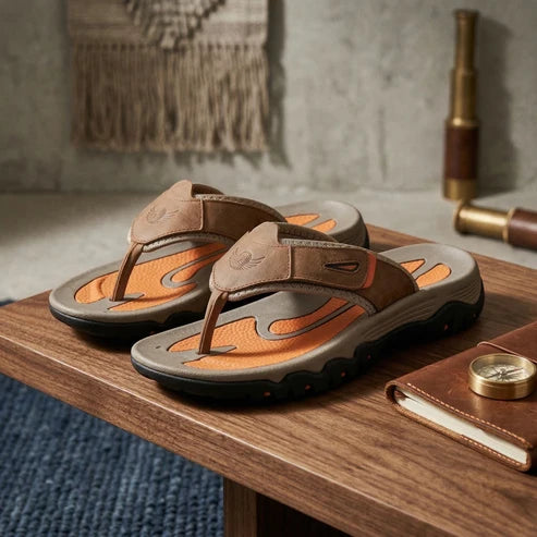 SORRENTO LEATHER SANDALS
