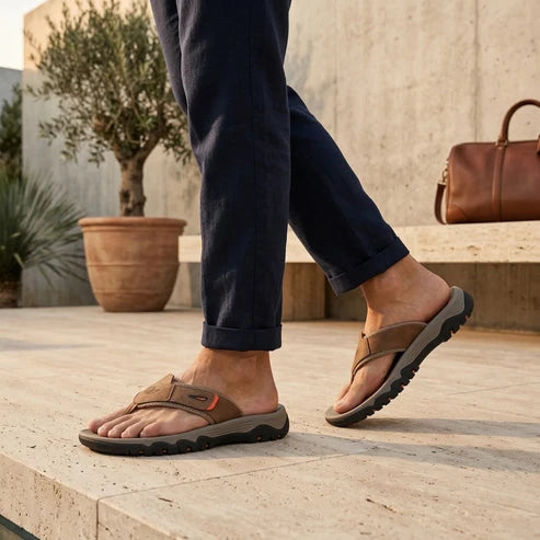 SORRENTO LEATHER SANDALS