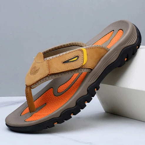 SORRENTO LEATHER SANDALS