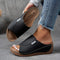 Comfortable Arch Support Slides - Women's Solid Color Sandals
