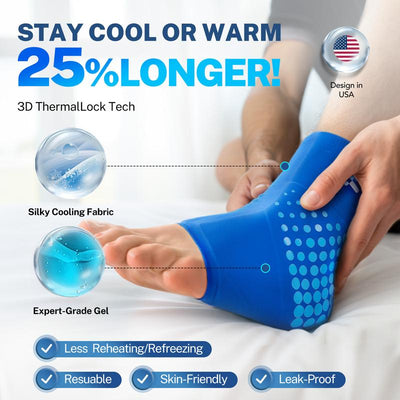 Fitomo FMAC1 Ankle Ice Pack Wrap