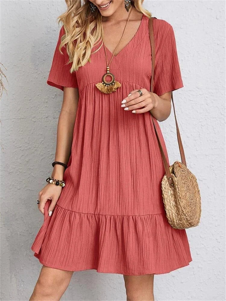 💥Dress with loose waist lacing