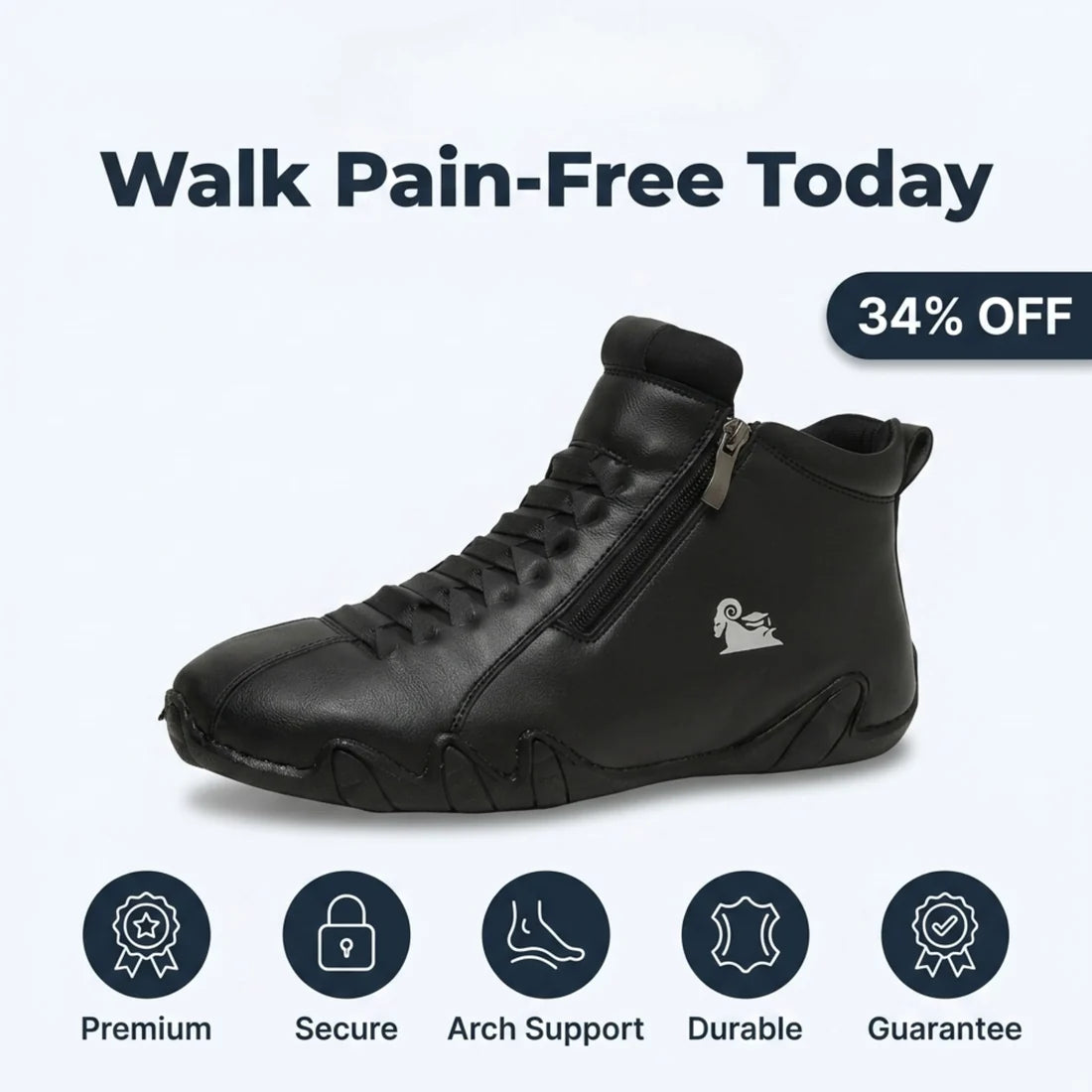 Breathable Orthopedic Sneakers™ - Ultimate comfort with every step