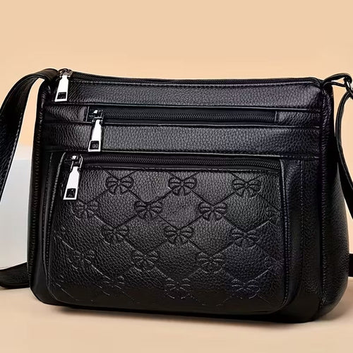 Quilted Square Crossbody Bag for Ladies