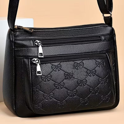 Quilted Square Crossbody Bag for Ladies