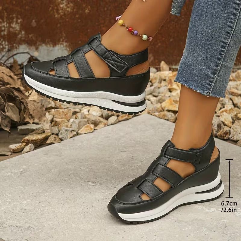 Women's Comfort Soft Sole Platform Wedge Sandals & Casual Walking Shoes