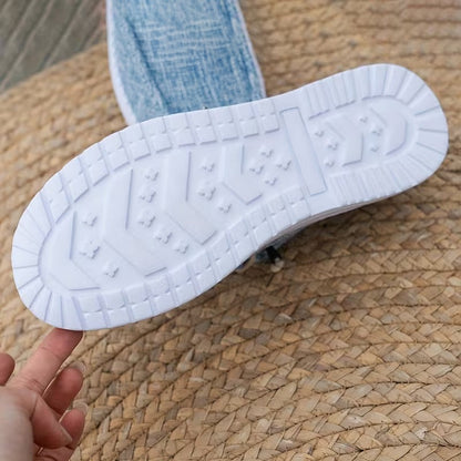 Women's Solid Color Comfort Loafers, Soft Sole Lightweight Flat Walking Shoes