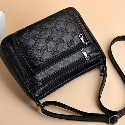 Quilted Square Crossbody Bag for Ladies