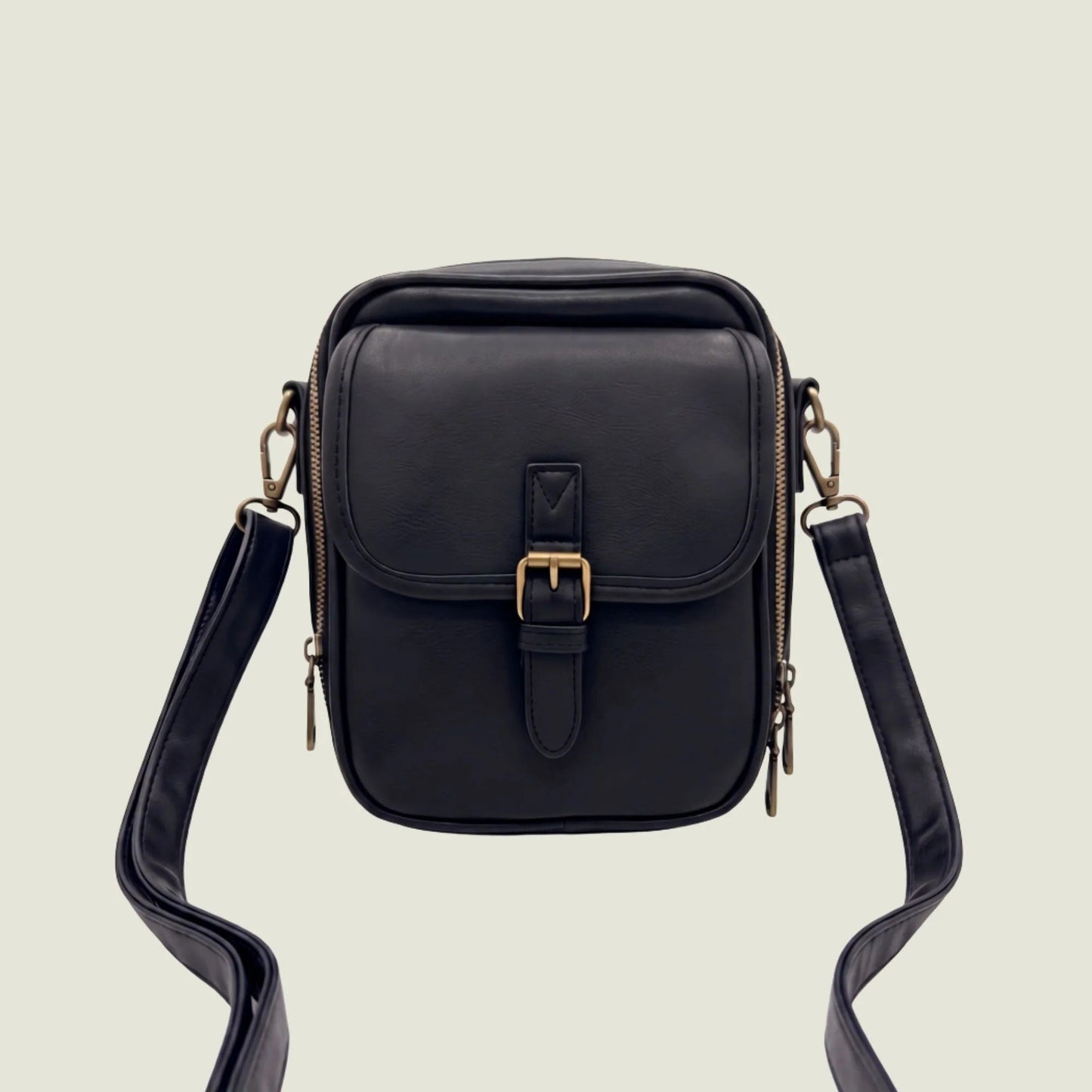 The Luxe Vegan Leather Crossbody