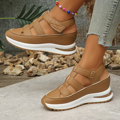 Women's Comfort Soft Sole Platform Wedge Sandals & Casual Walking Shoes
