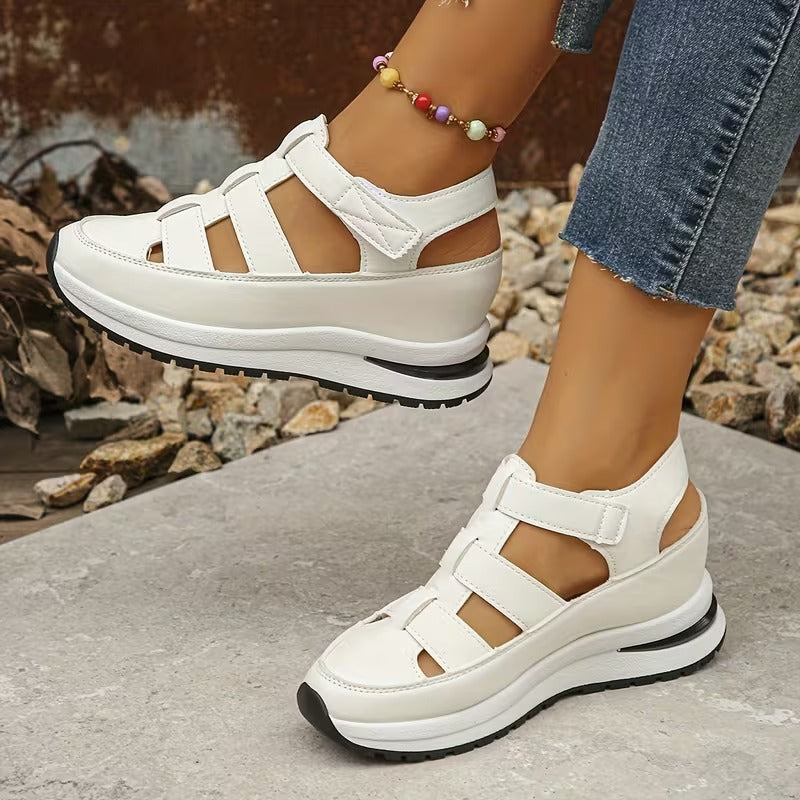 Women's Comfort Soft Sole Platform Wedge Sandals & Casual Walking Shoes