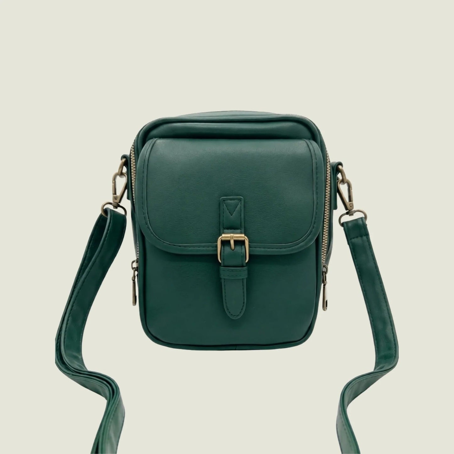 The Luxe Vegan Leather Crossbody