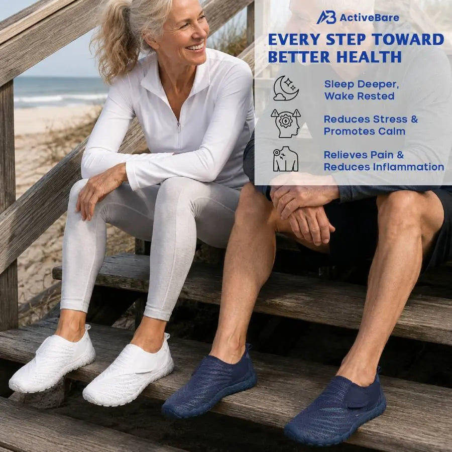 ActiveBare - Wide Toe Box Waterproof Barefoot Shoes For Seniors