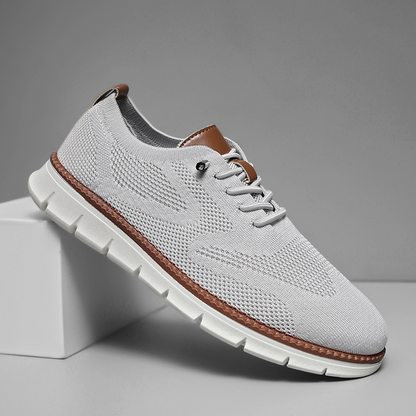 Men’s Orthopedic Wide Toe Box Walking Shoes – Breathable Slip-On Comfort