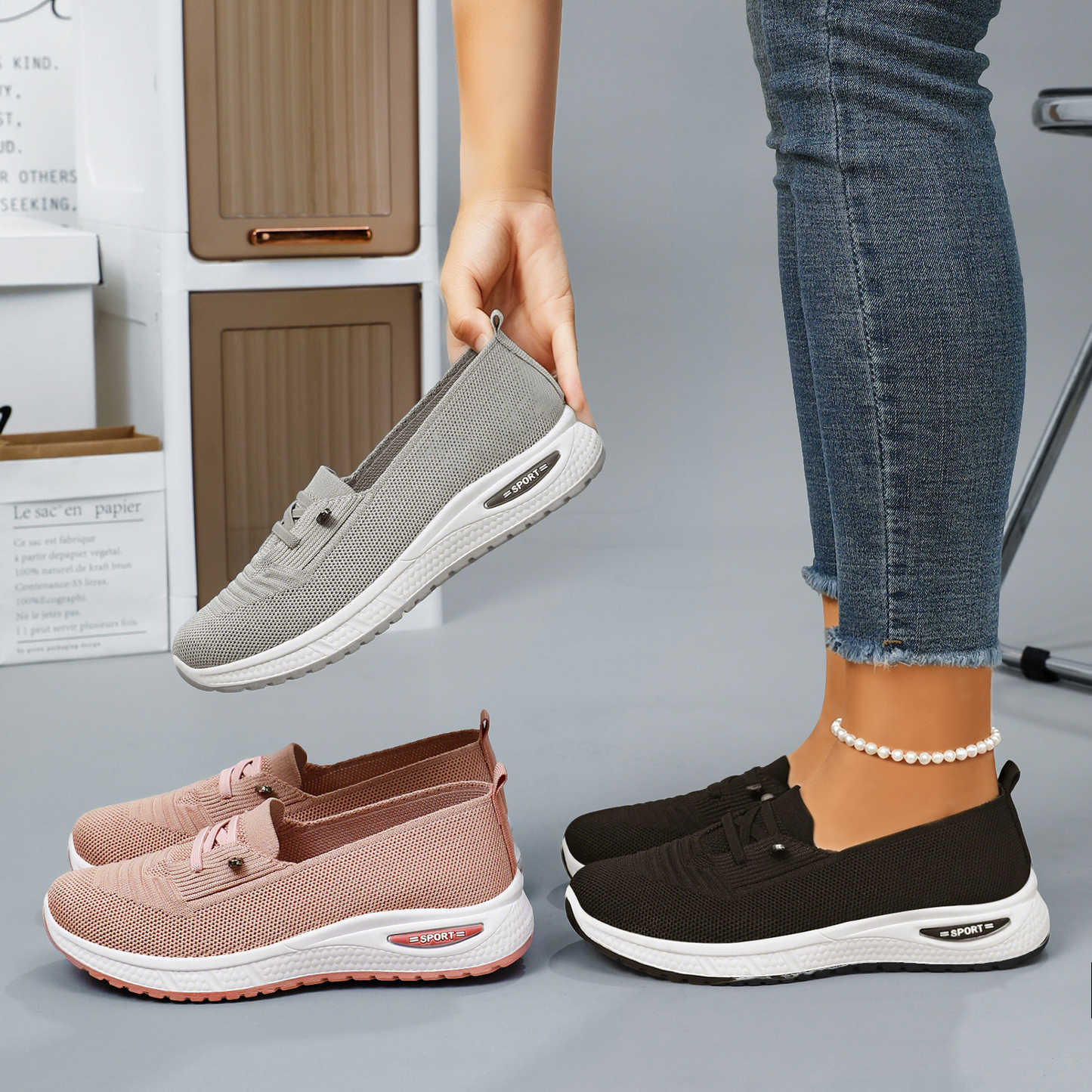 💥 Mega Sale - 50% OFF Best Sellers Today Only!💥Women’s Arch Support Orthopedic Sneakers – Breathable Lightweight Comfort Walking Shoes
