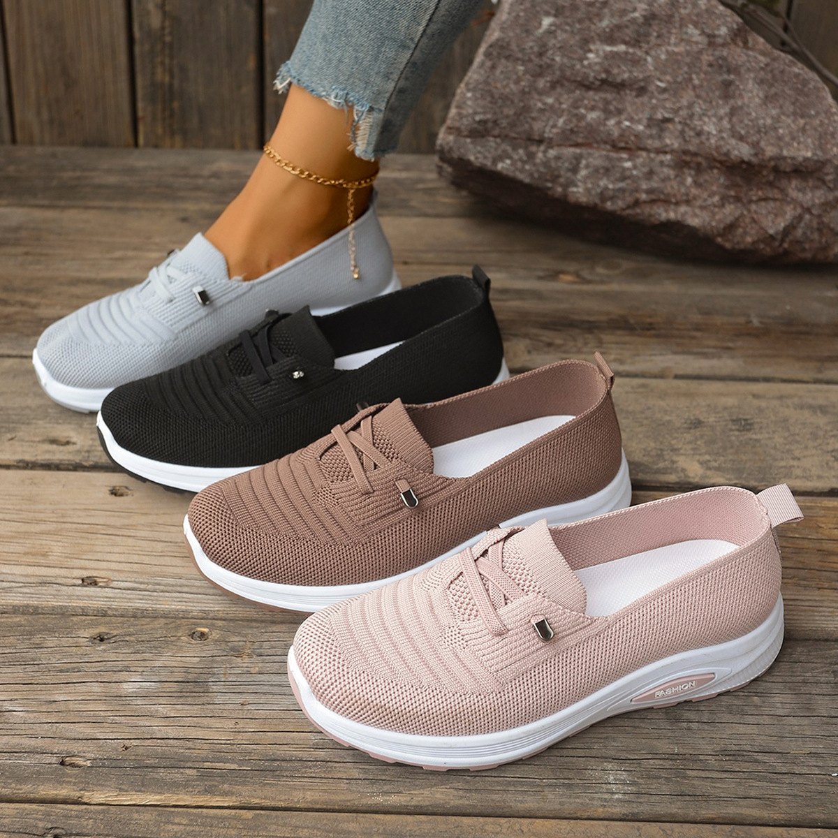 💥 Mega Sale - 50% OFF Best Sellers Today Only!💥Women’s Arch Support Orthopedic Sneakers – Breathable Lightweight Comfort Walking Shoes