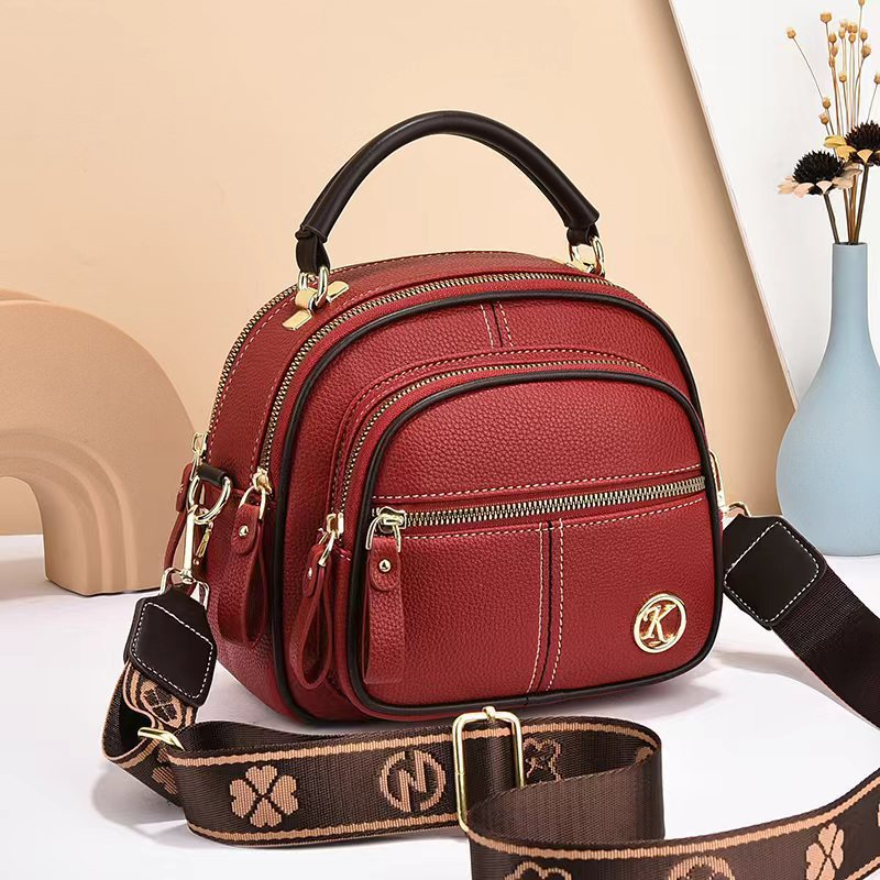 📢📢50% OFF !! ⏰Women's Soft PU Leather Multi-Pocket Crossbody Bag