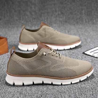Men’s Orthopedic Wide Toe Box Walking Shoes – Breathable Slip-On Comfort