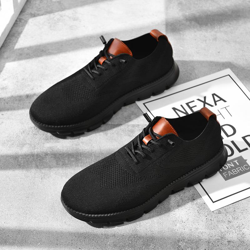 Men’s Orthopedic Wide Toe Box Walking Shoes – Breathable Slip-On Comfort