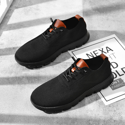 Men’s Orthopedic Wide Toe Box Walking Shoes – Breathable Slip-On Comfort