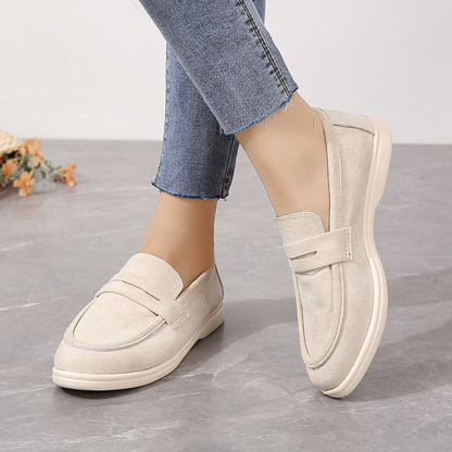 Women’s Penny Loafers – Comfortable Walking Shoes with Supportive Sole